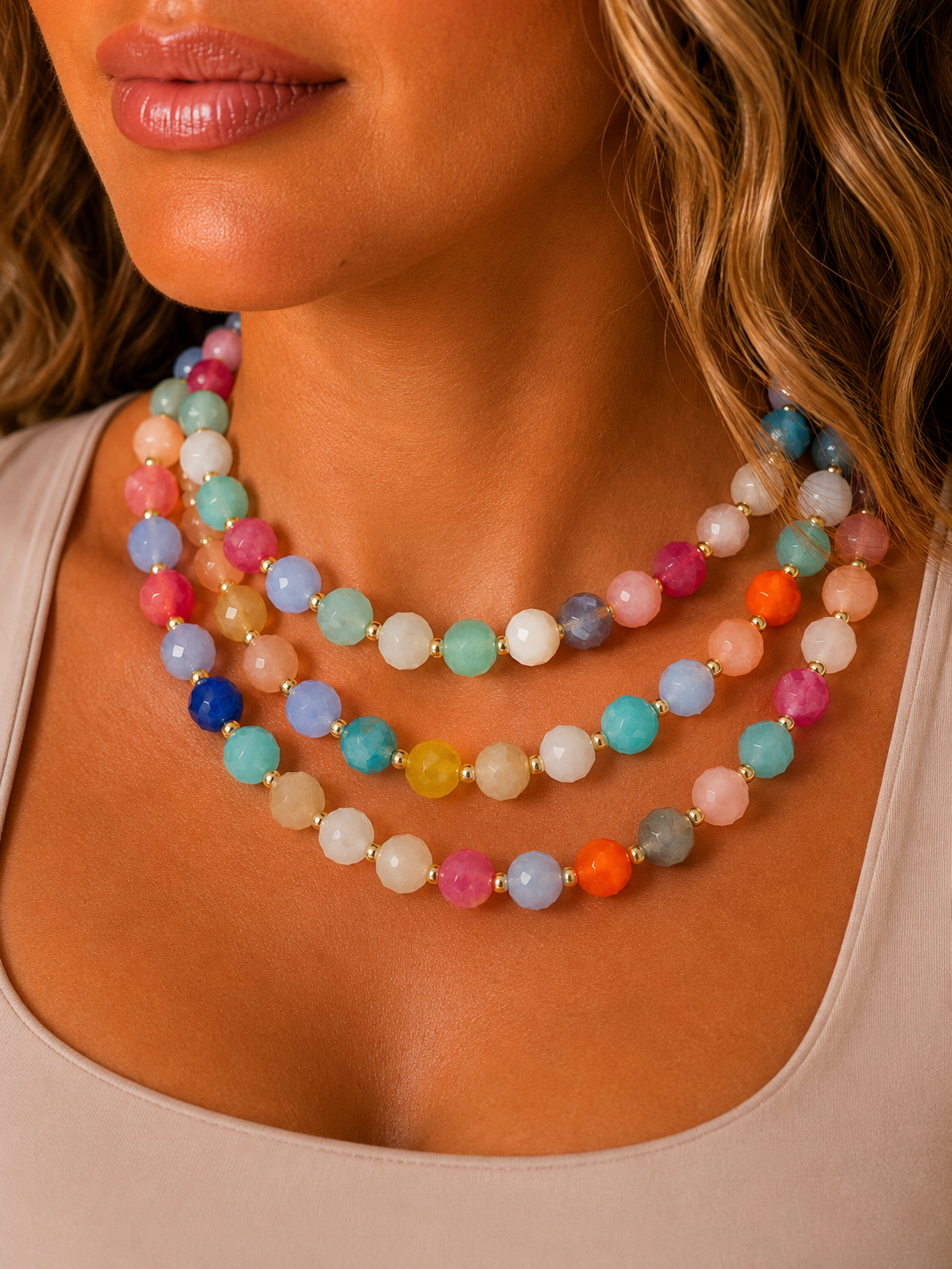 Acrylic necklace