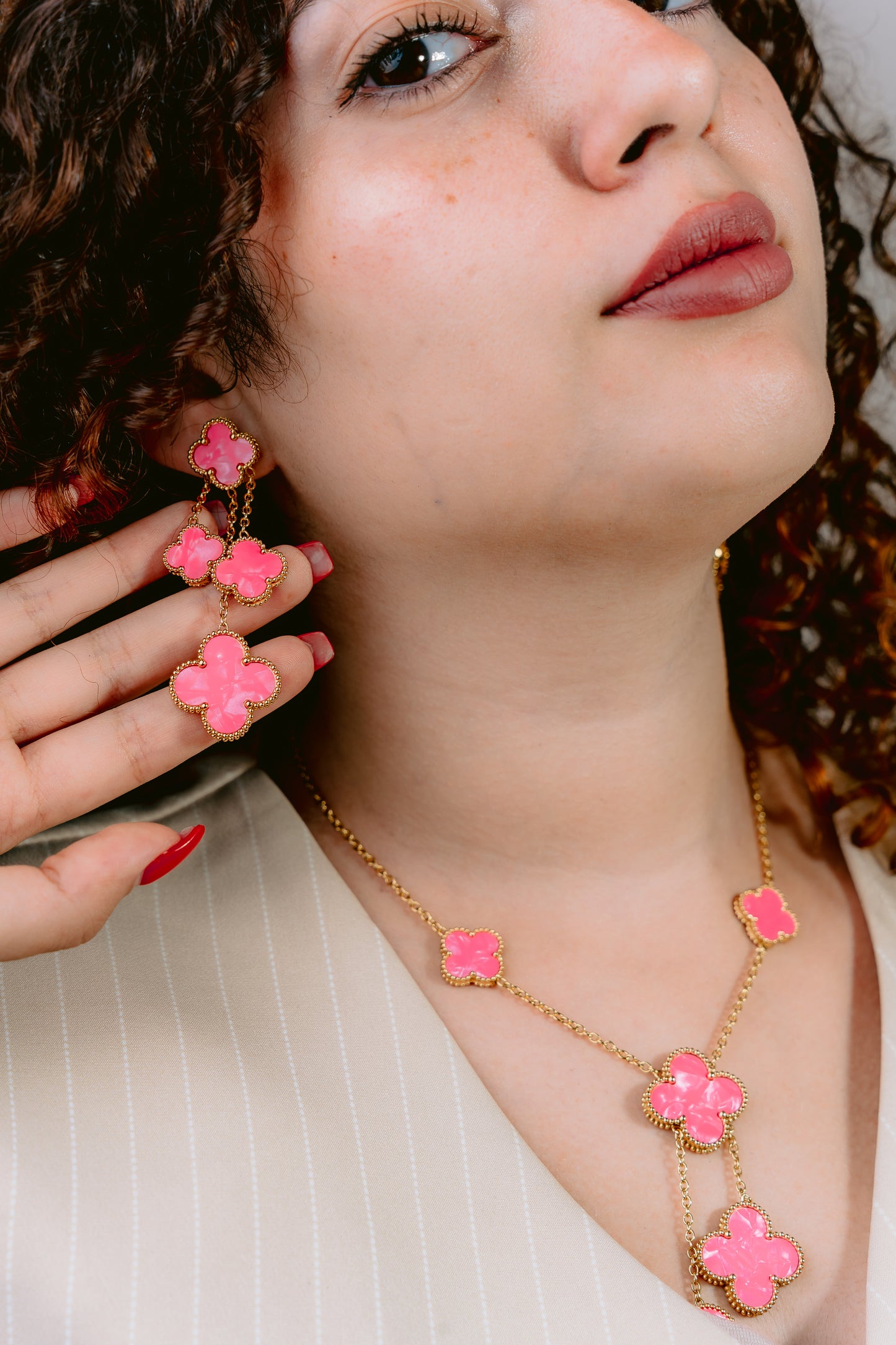 Vancleef hot pink