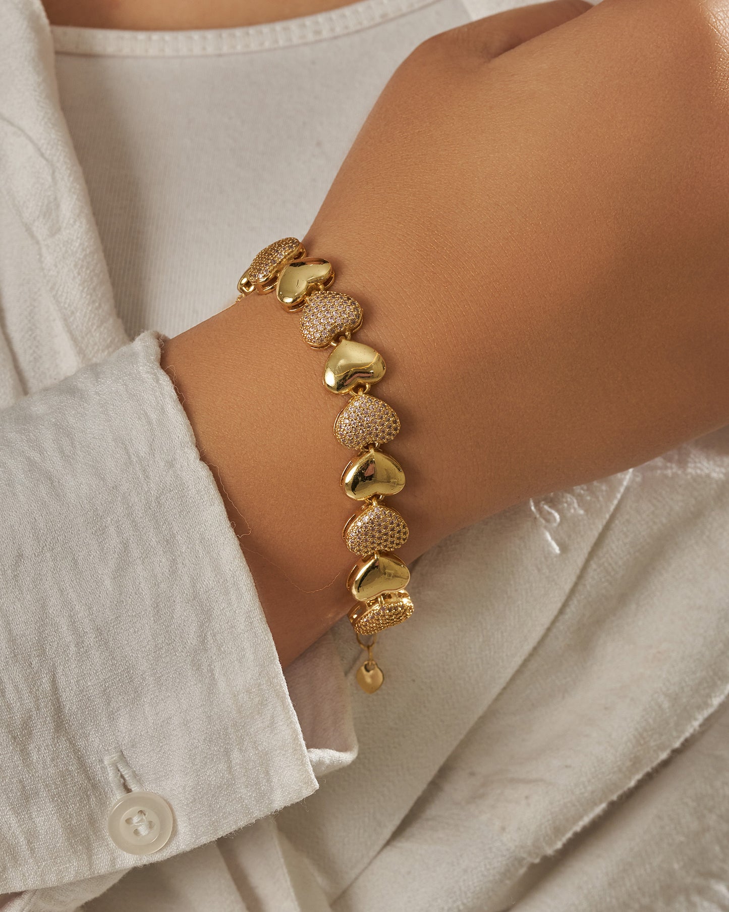Hearts bracelet