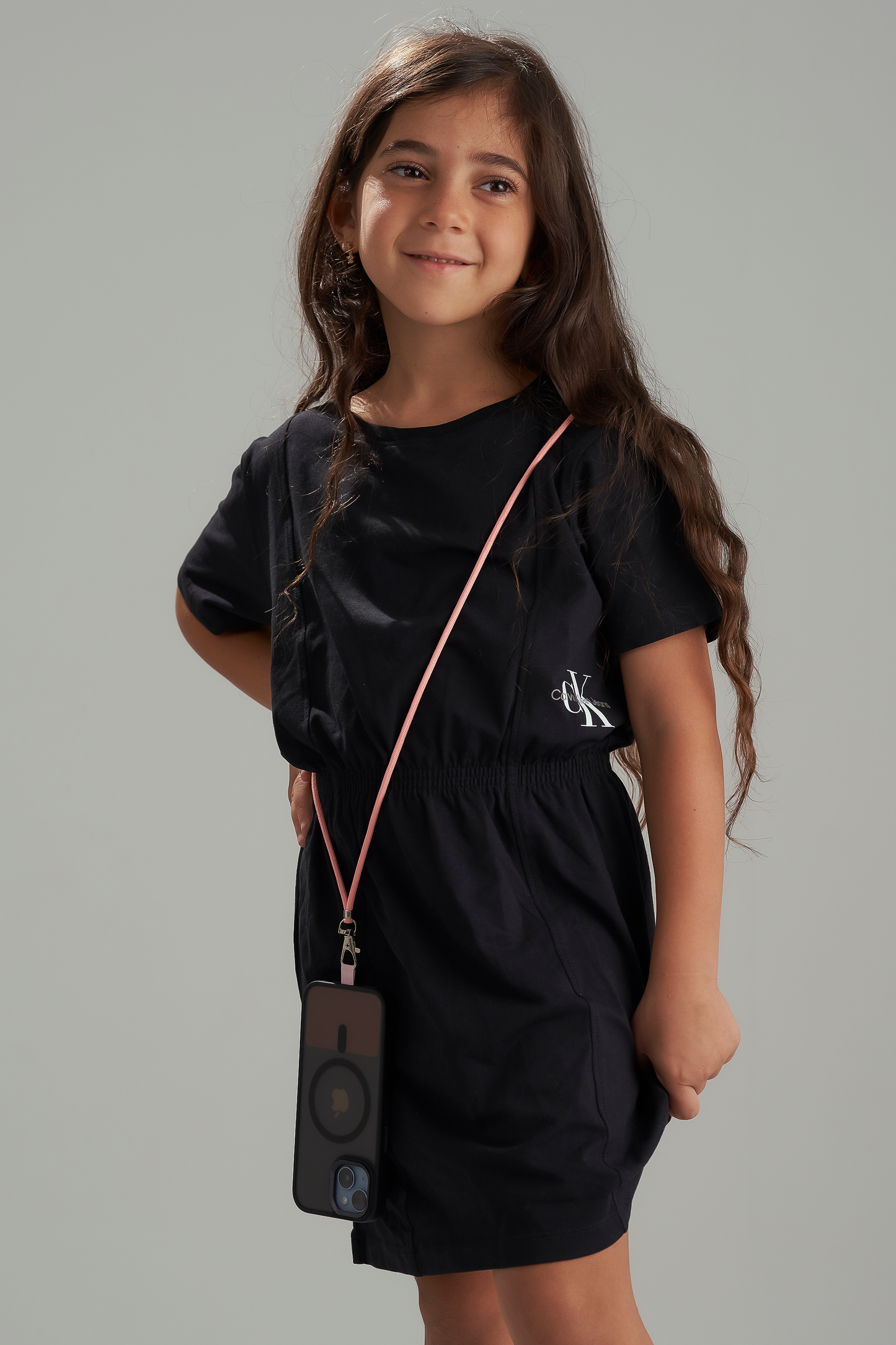 Pink kids mobile cord