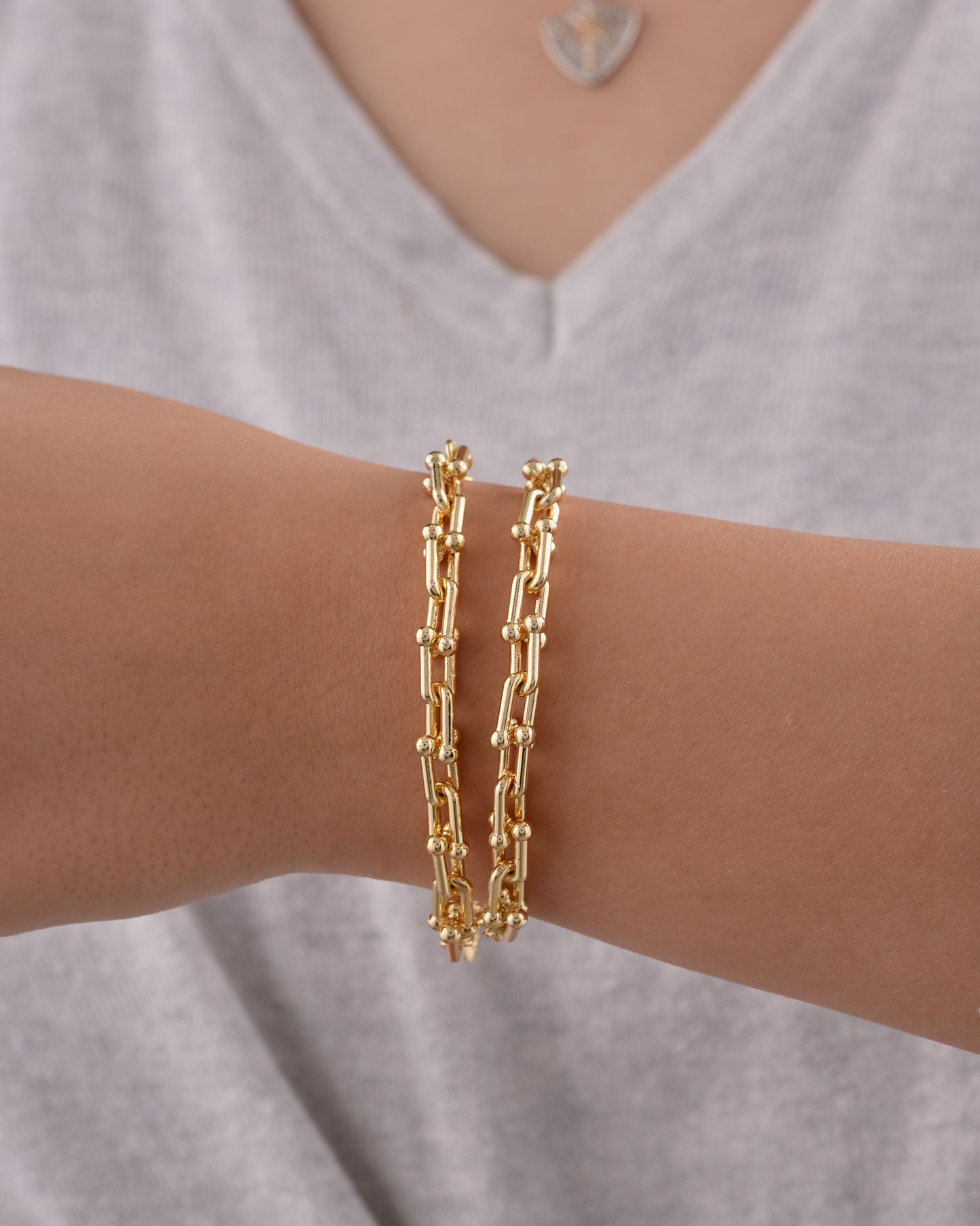 Double tiffany bracelet