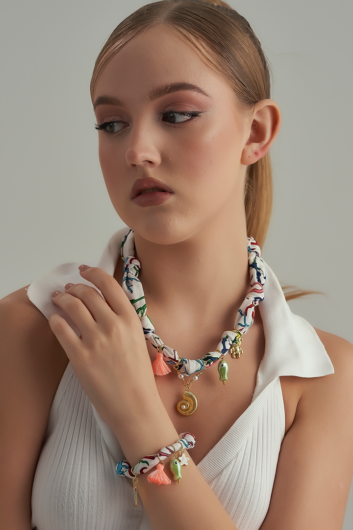 White base fabric ya