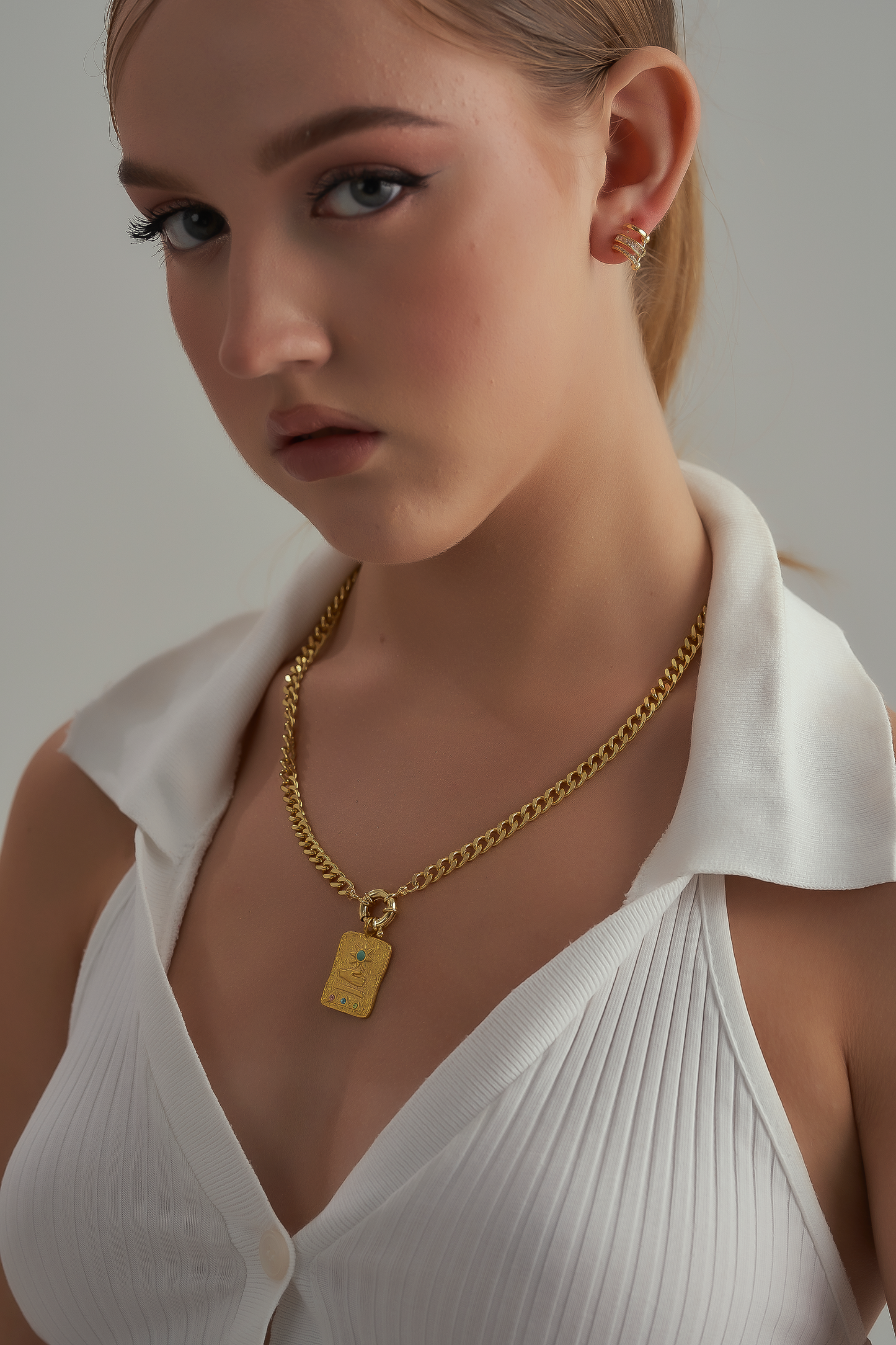 Pharaoh chain necklace