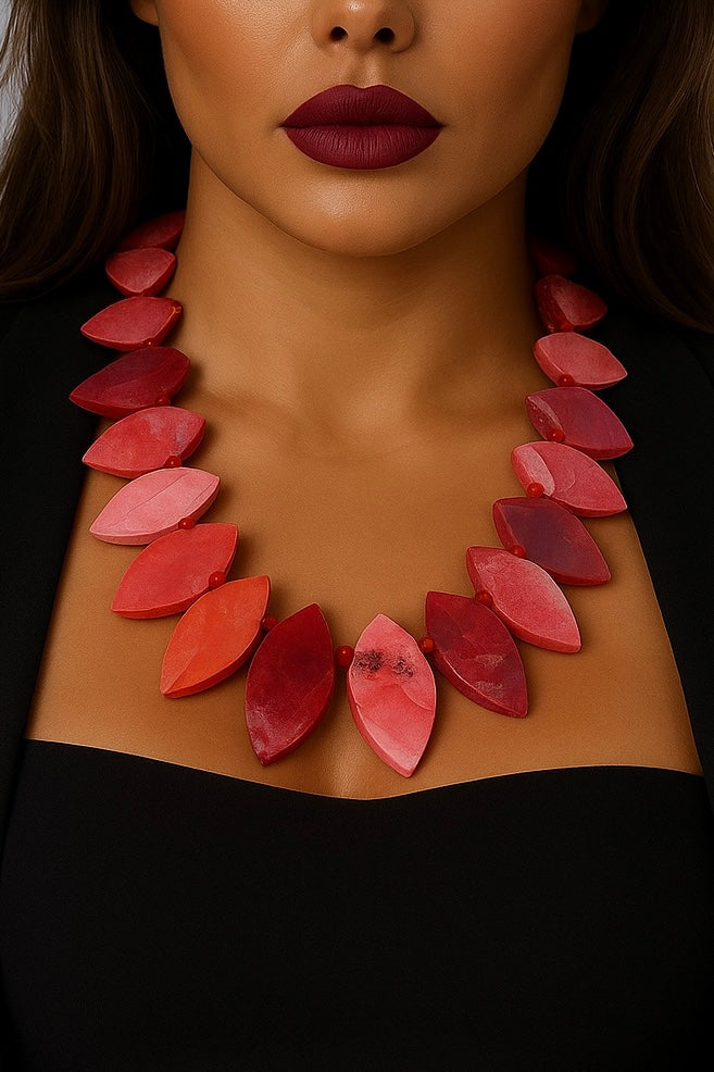 Chunky stones necklace