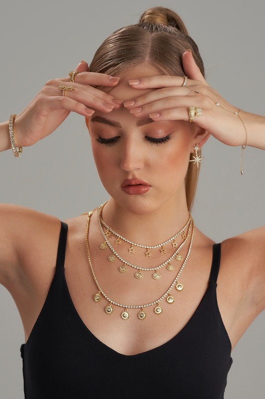Tennis necklace