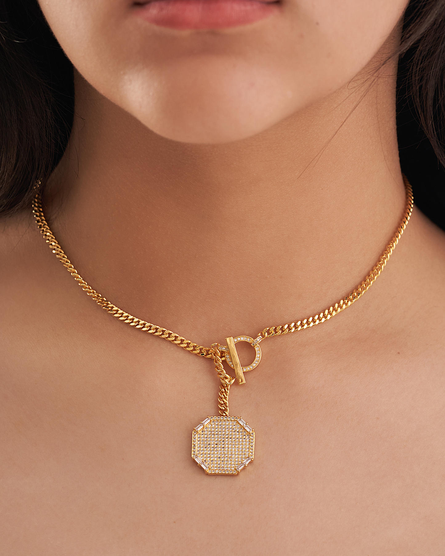Lock necklace