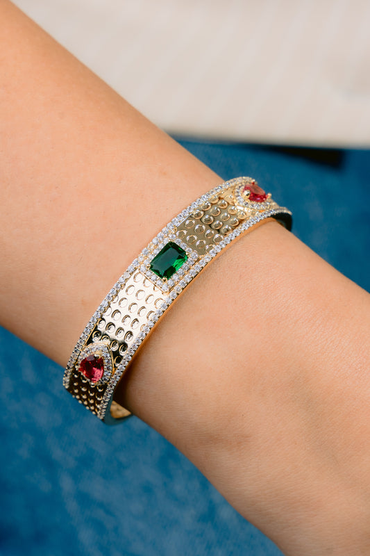 Zircon bangle