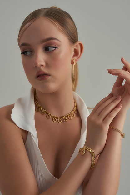X earrings