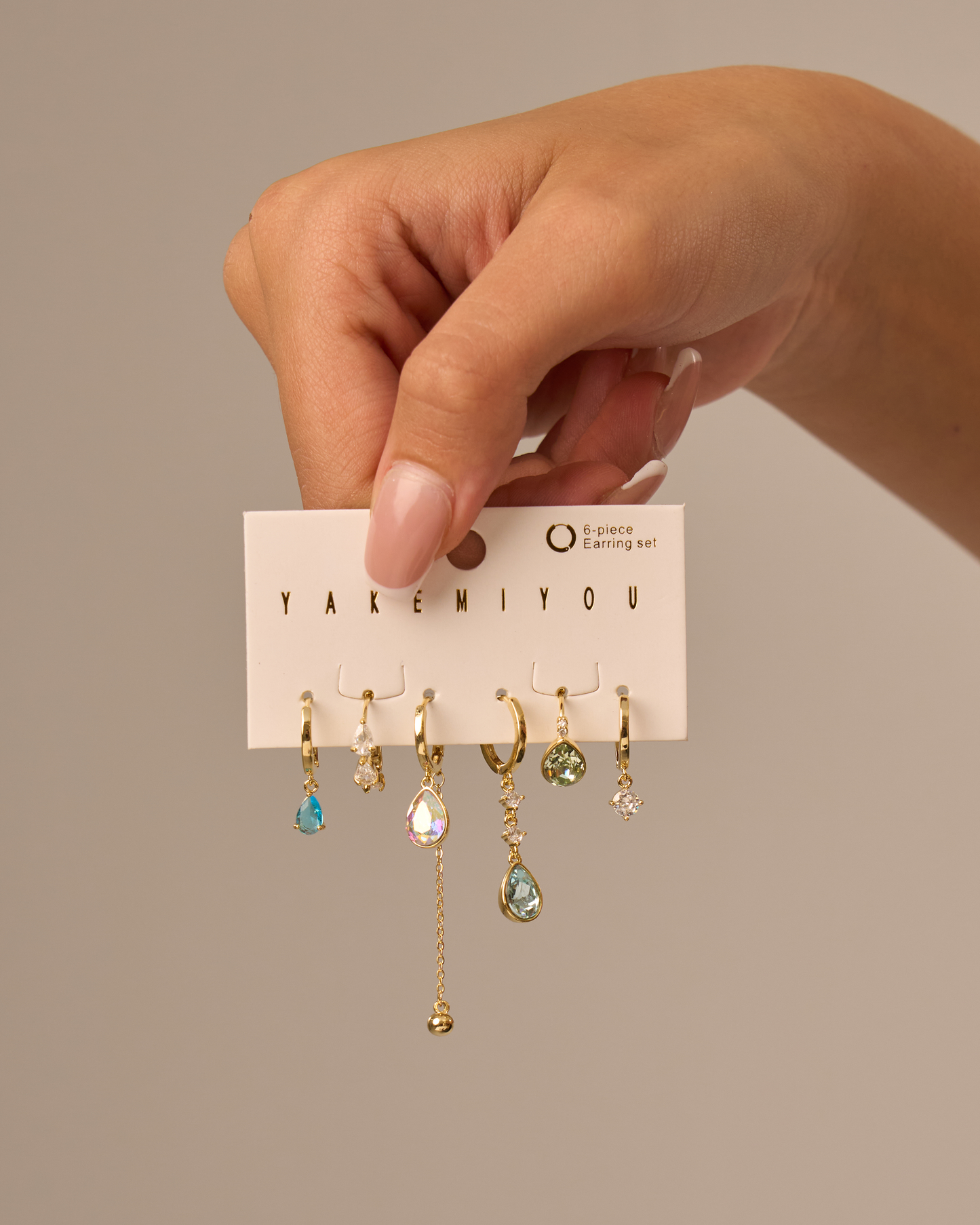 Set of earrings