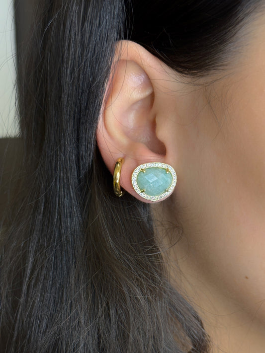 Stone earrings 03