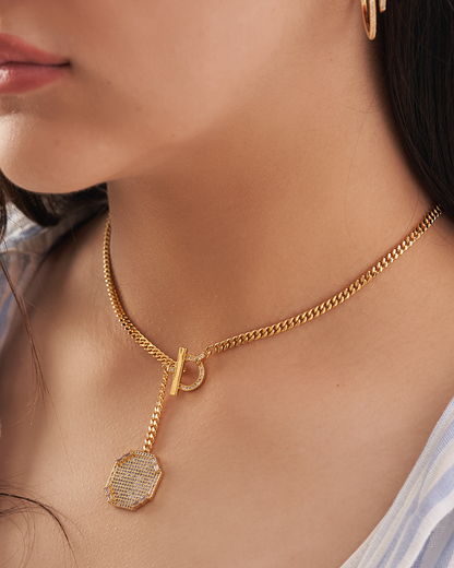 Lock necklace