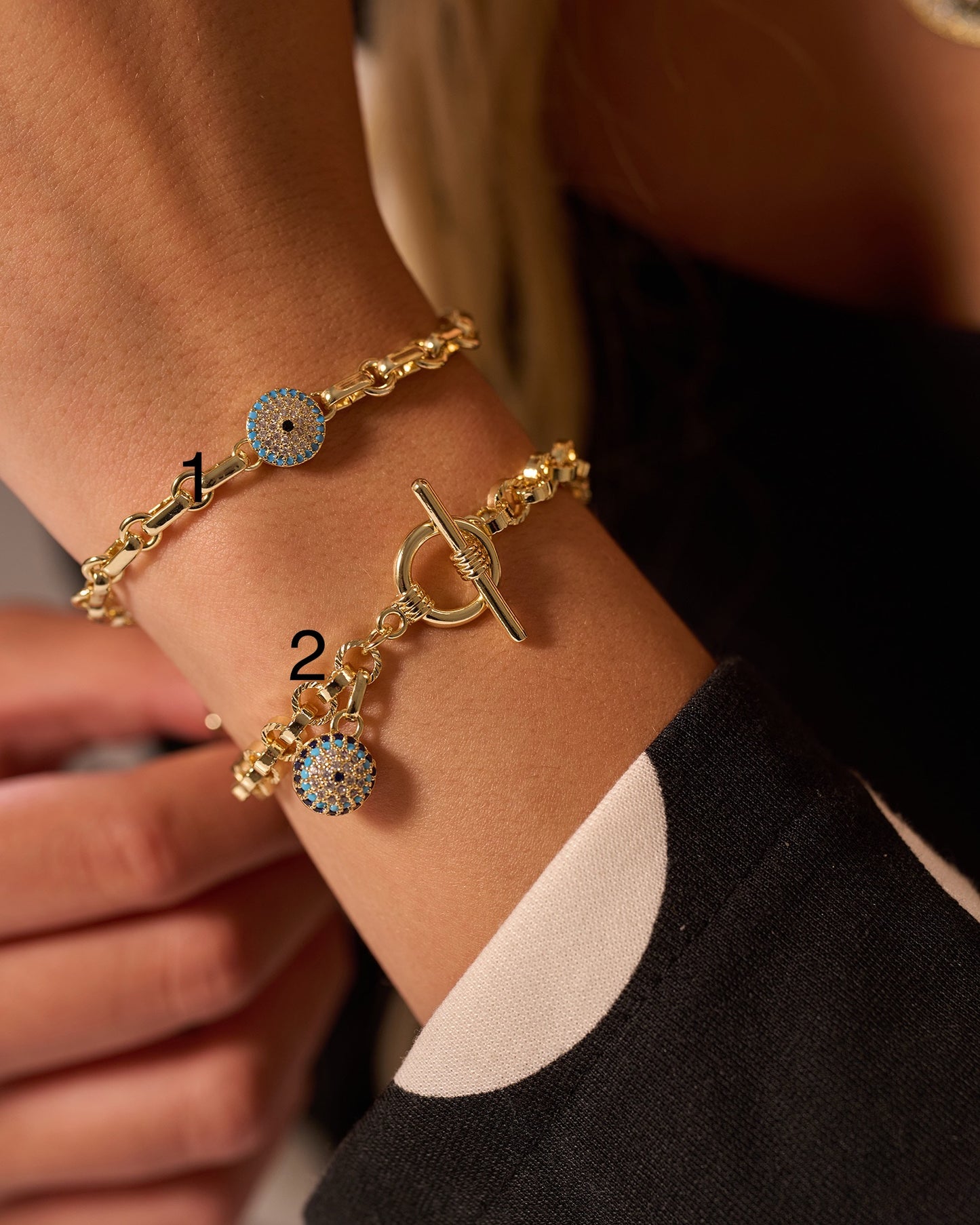 Eye bracelets