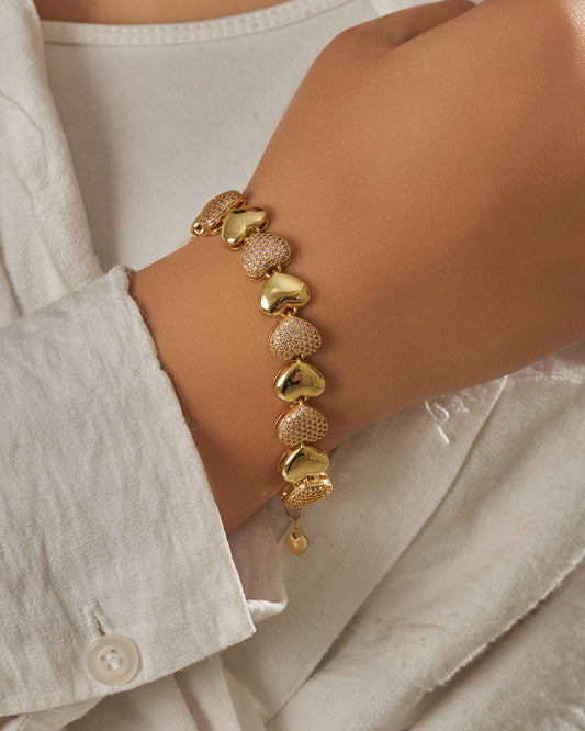 Hearts bracelet