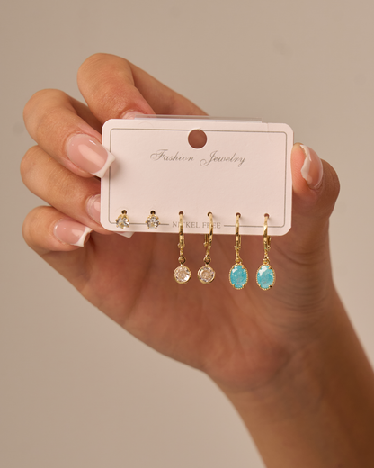 Set of earrings