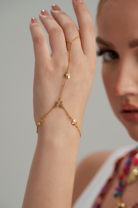 Butterfly hand chain