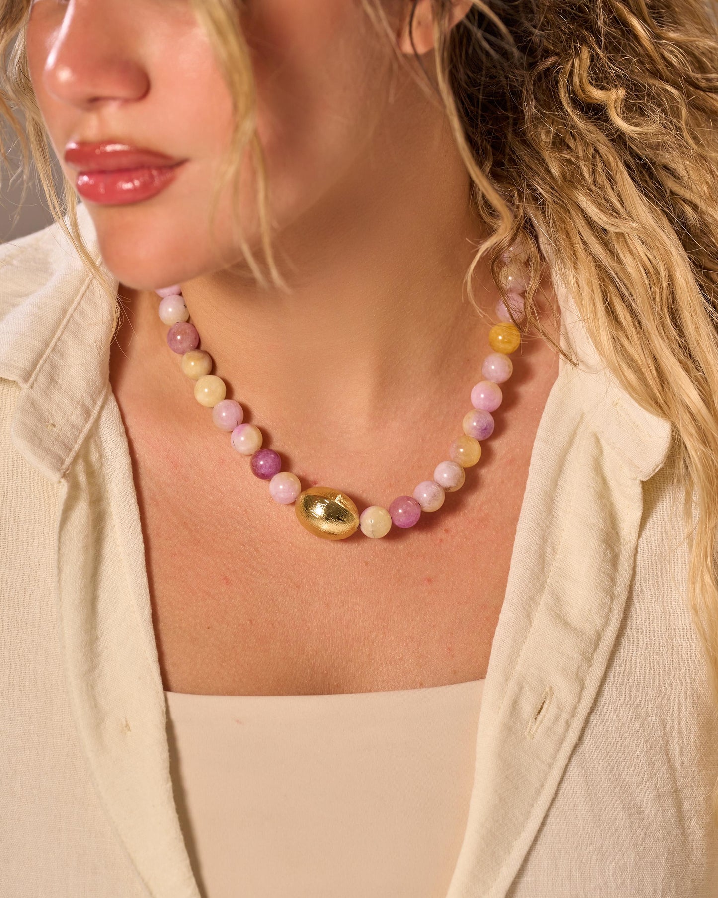 Lavender and Rose stone