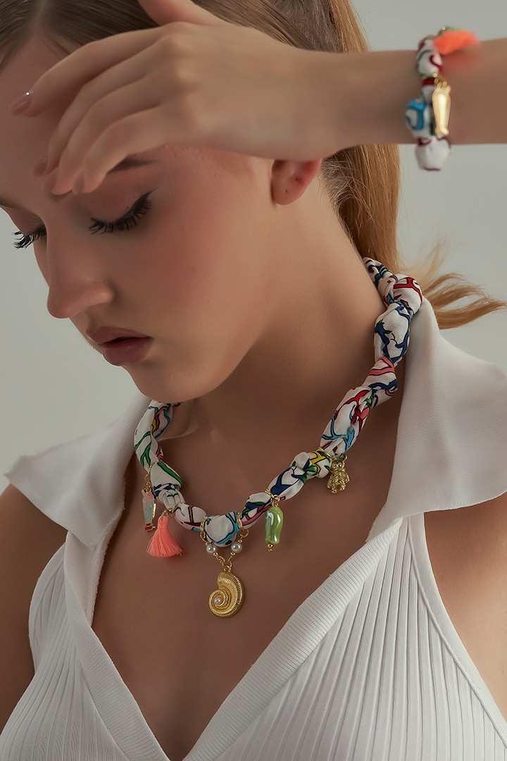 White base fabric ya