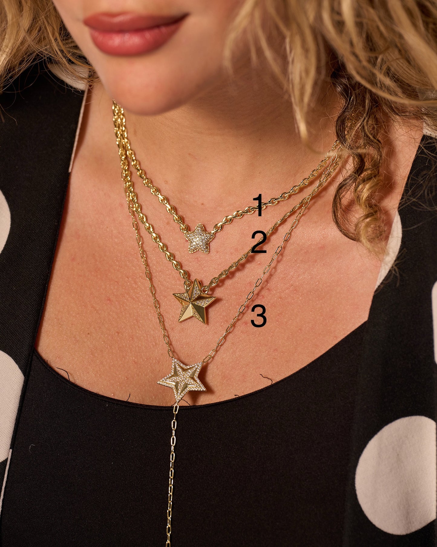Stars necklaces