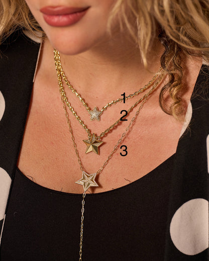 Stars necklaces
