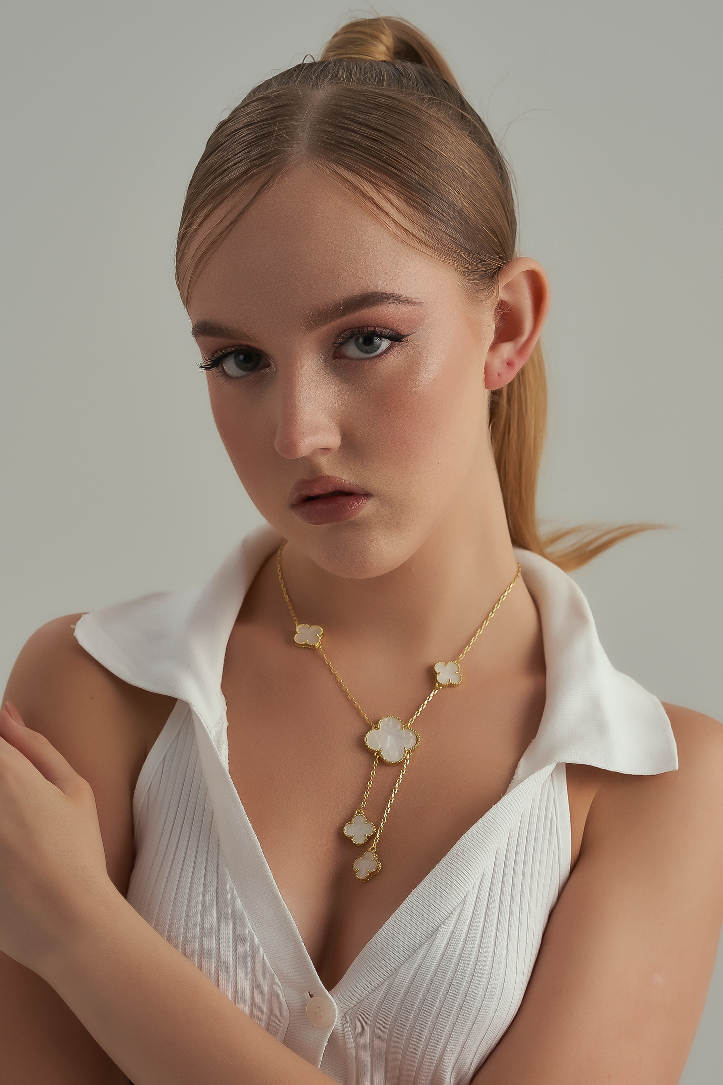 Double vancleef white