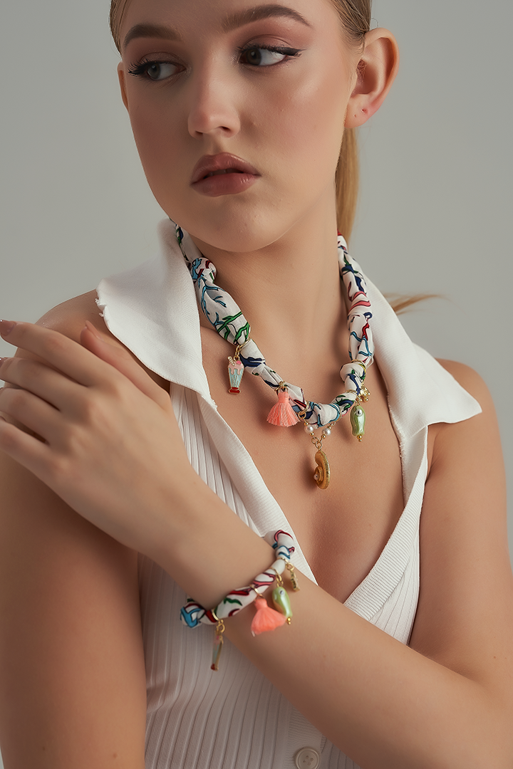 White base fabric ya