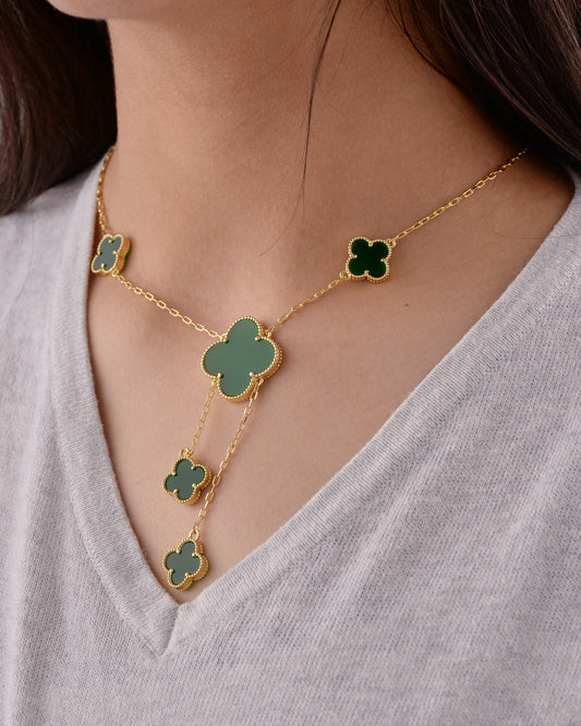 Green double vancleef