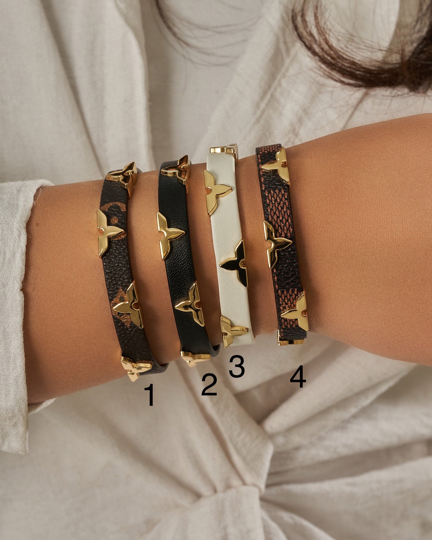 Leather bracelet