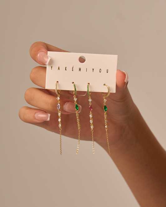 Set of earrings