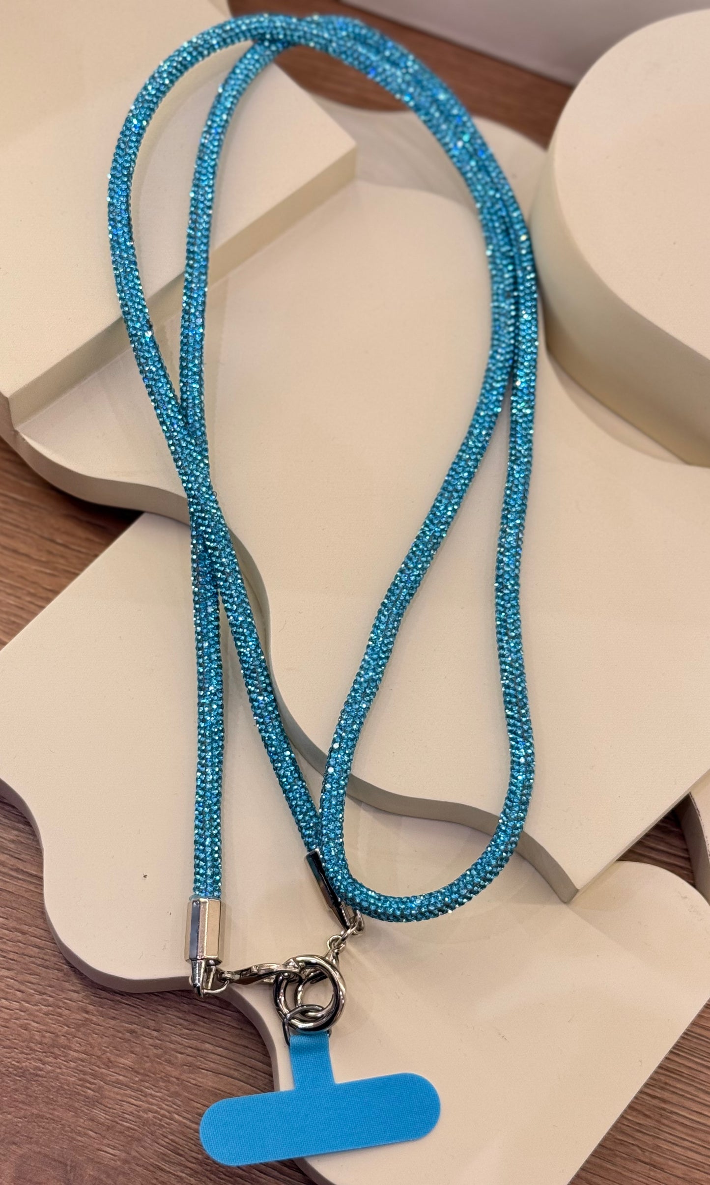 Baby blue long cord