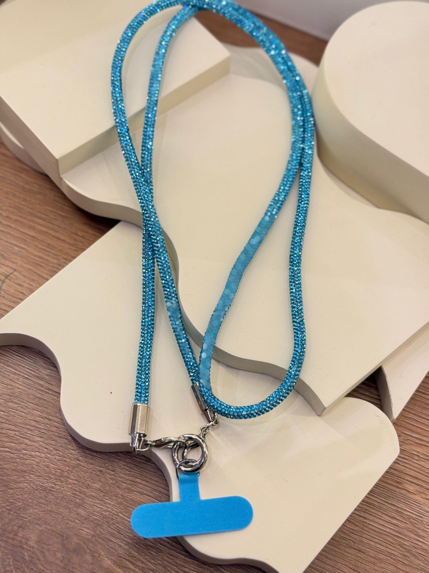Baby blue long cord