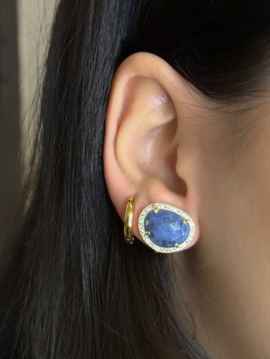 Stone earrings 02