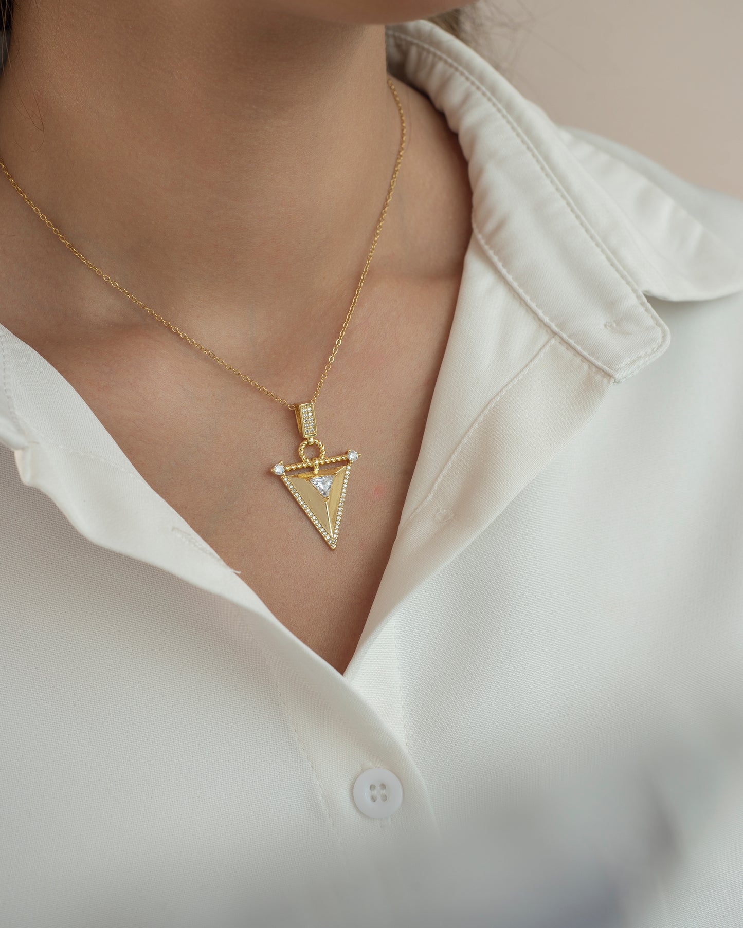 Triangle Necklace