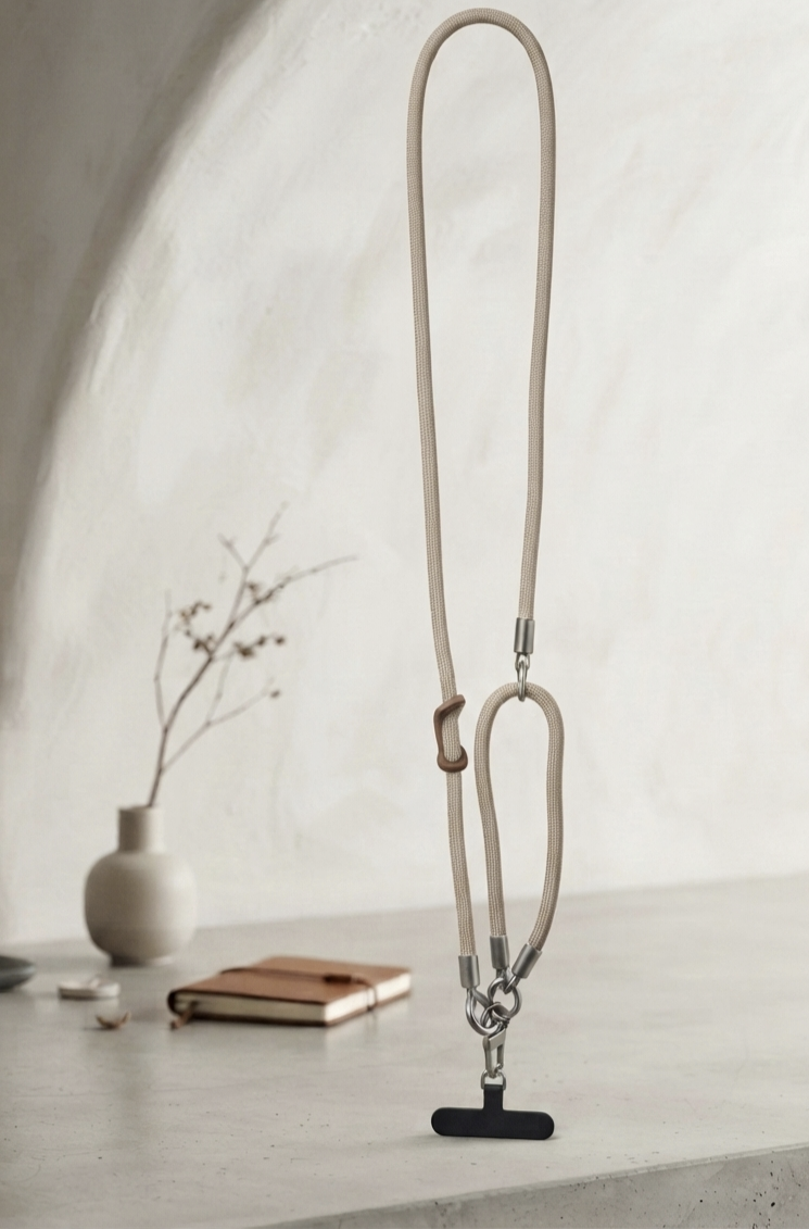 beige mobile cords