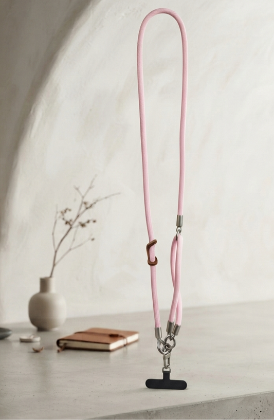 Baby pink mobile cords